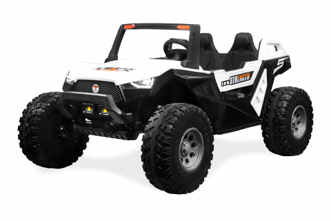 Masinute electrice - UTV electric pentru copii BJX1928, 400W, 24V, alb