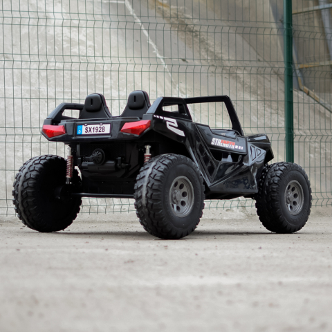 UTV electric copii BJX1928 4x4 300W 24V, negru [6]