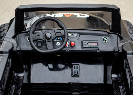 UTV electric copii BJX1928 4x4 300W 24V, negru [8]
