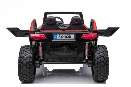 UTV electric pentru copii BJX1928, 400W, 24V, rosu [23]