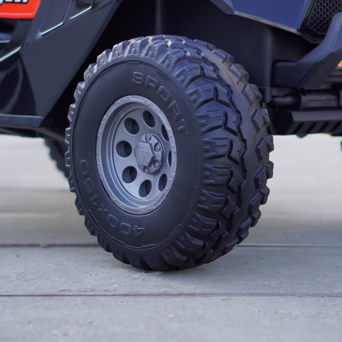 UTV electric pentru copii BJX1928, 300W, 24V, rosu [12]