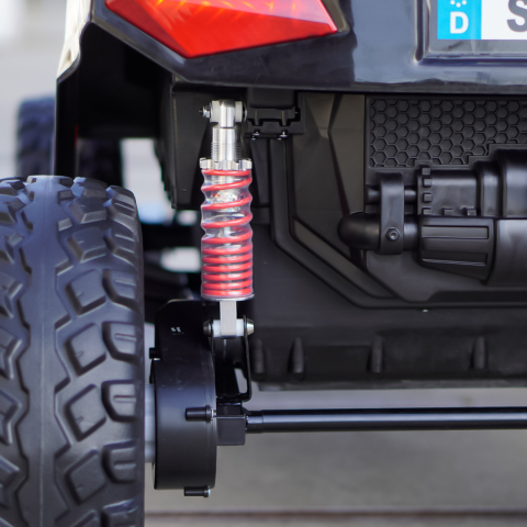 UTV electric pentru copii BJX1928, 300W, 24V, rosu [15]