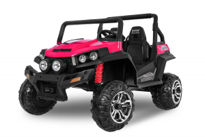 Masinute electrice - UTV electric pentru 2 copii Golf-Kart 210W 24V PREMIUM #Roz