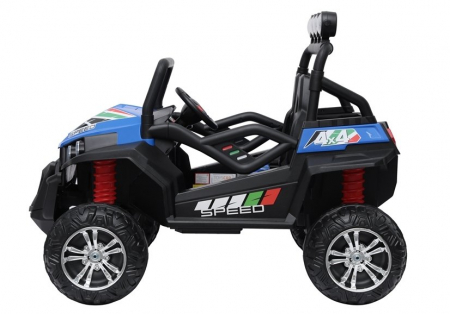 UTV electric pentru copii Golf-Kart S2588 180W PREMIUM #Albastru [5]