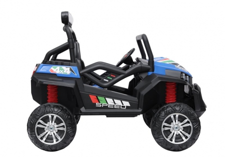 UTV electric pentru copii Golf-Kart S2588 180W PREMIUM #Albastru [7]