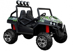 Masinute electrice - UTV electric pentru copii Golf-Kart S2588 180W PREMIUM #Verde