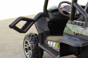 UTV electric pentru copii Golf-Kart S2588 180W PREMIUM #Verde [10]