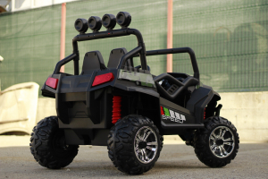 UTV electric pentru copii Golf-Kart S2588 180W PREMIUM #Verde [4]