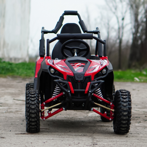 UTV electric pentru copii NITRO GoKid Savana 1200W 48V #Rosu [2]