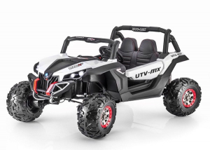 Masinute electrice - UTV electric Rocker 90W 12V STANDARD #Alb
