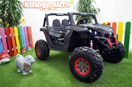 UTV electric Rocker Premium BJ603, 4x4 140W 12V #Negru [4]