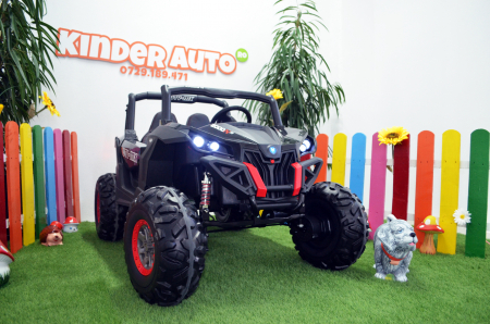 UTV electric Rocker Premium BJ603, 4x4 140W 12V #Negru [2]