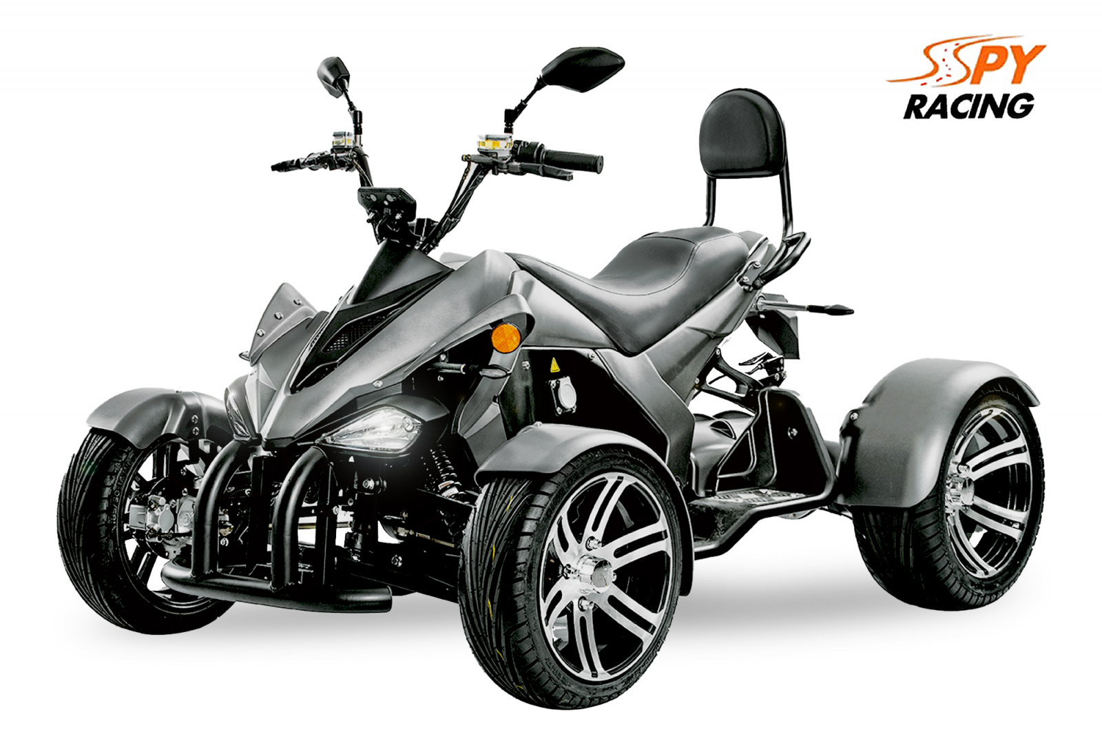 ATV electric SPY Racing Eco Quad 4000W 72V 100Ah baterie litiu-ion, culoare neagra
