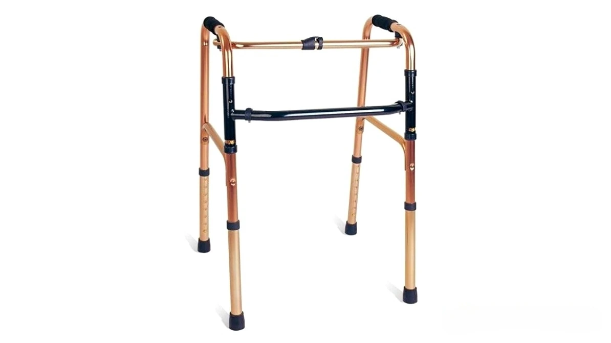 Cadru de mers pliabil din aluminiu Kinetika – ultra-ușor, reglabil 75–93 cm [3]