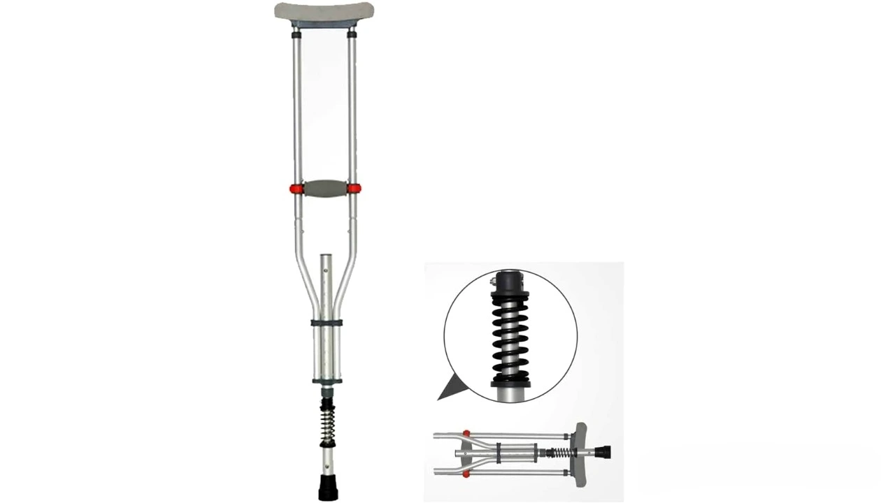 Carja ortopedica cu amortizor si sprijin subaxilar Kinetika [4]