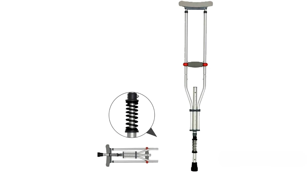 Carja ortopedica cu amortizor si sprijin subaxilar Kinetika [1]