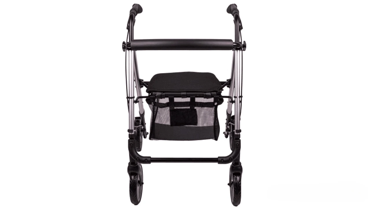 Rolator ortopedic pliabil cu 4 roti si cos de cumparaturi [2]