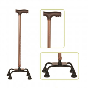 Baston ortopedic cu 4 picioare, reglabil Kinetika K-CR65 [1]