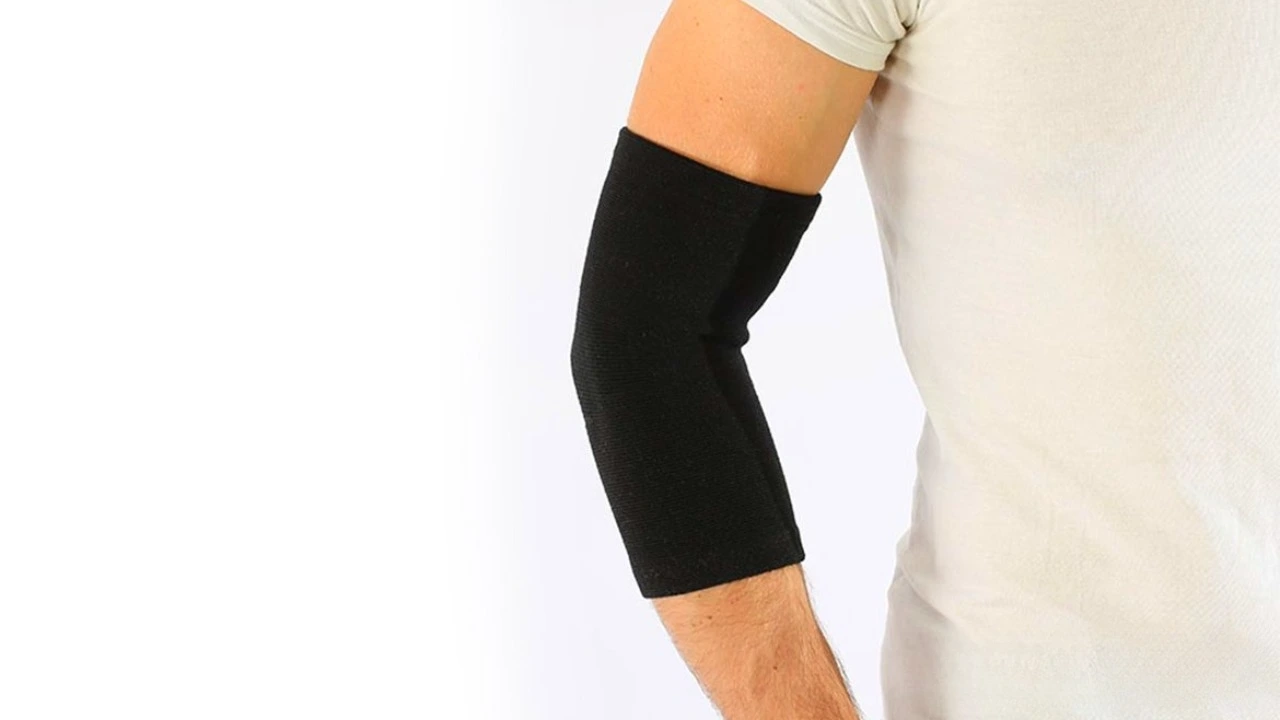 Orteze - Cotieră elastică din fibră de nailon pentru sport, epicondilită și recuperare medicală