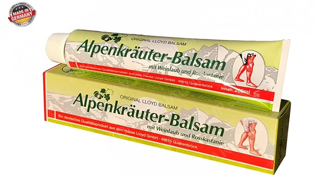 Crema pentru varice cu vita de vie rosie si castan de cal Alpenkrauter 200 ml [2]