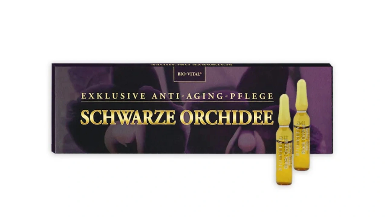 Remedii naturiste - fiole anti imbatranire bio vital orhidee neagra 15x2ml