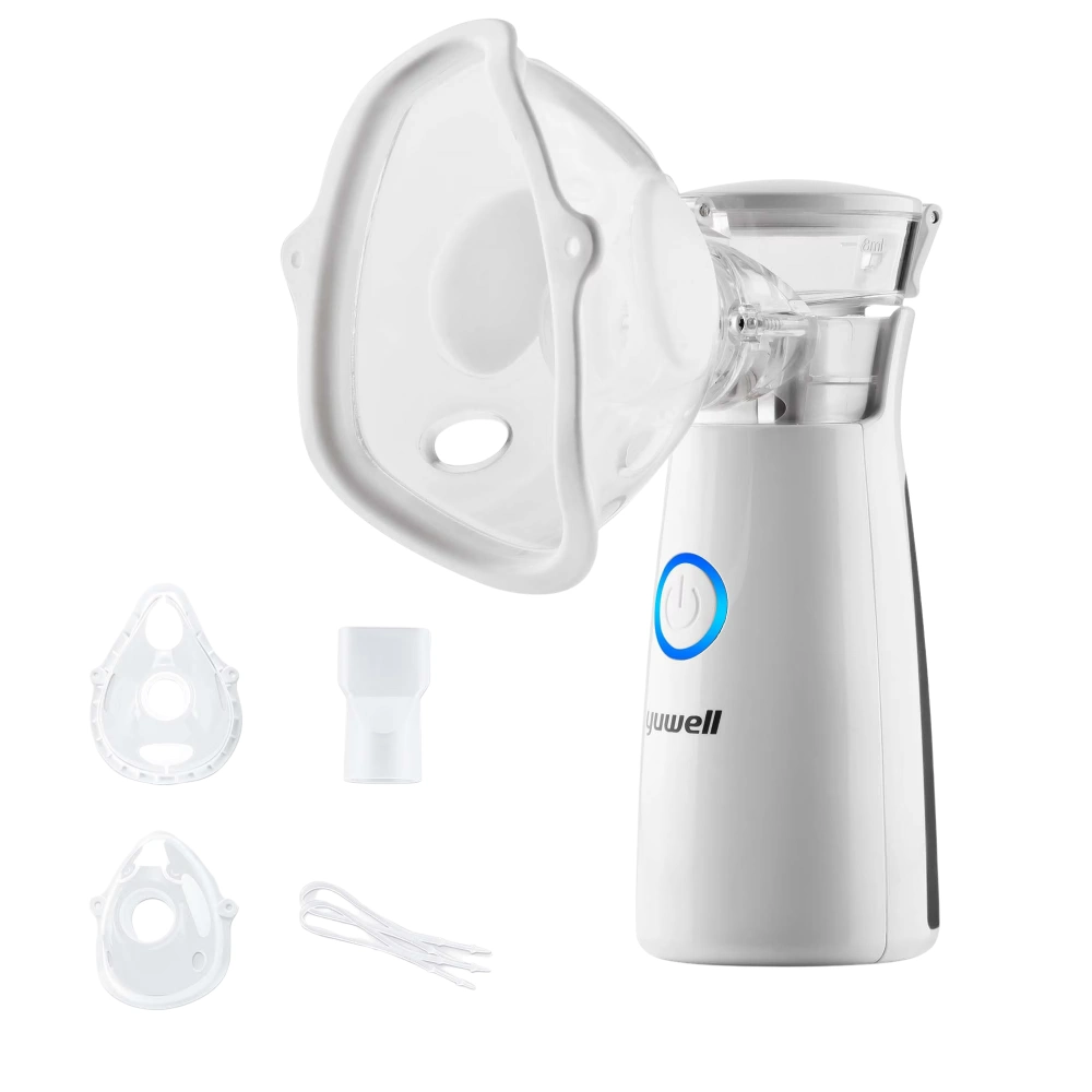 Investigare si diagnostic - Nebulizator portabil YuWell M102 - Tehnologie Mesh, Ultra-Silențios și Compact