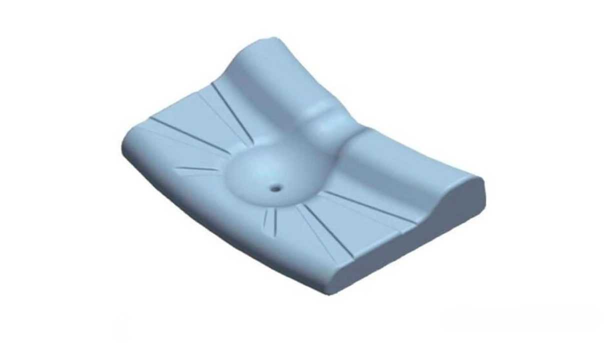 Perna ortopedica din spuma cu memorie [4]