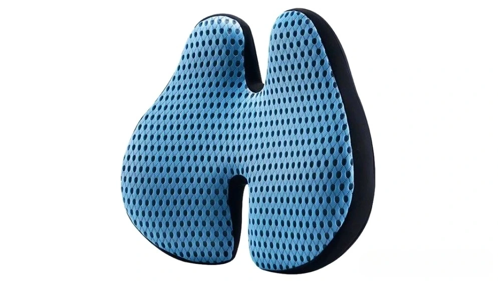 Sisteme antidecubit - Pernă ortopedică lombară din spumă cu memorie și husă detașabilă