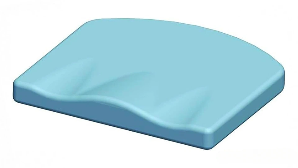 Perna ortopedica sezut din spuma  cu memorie [3]