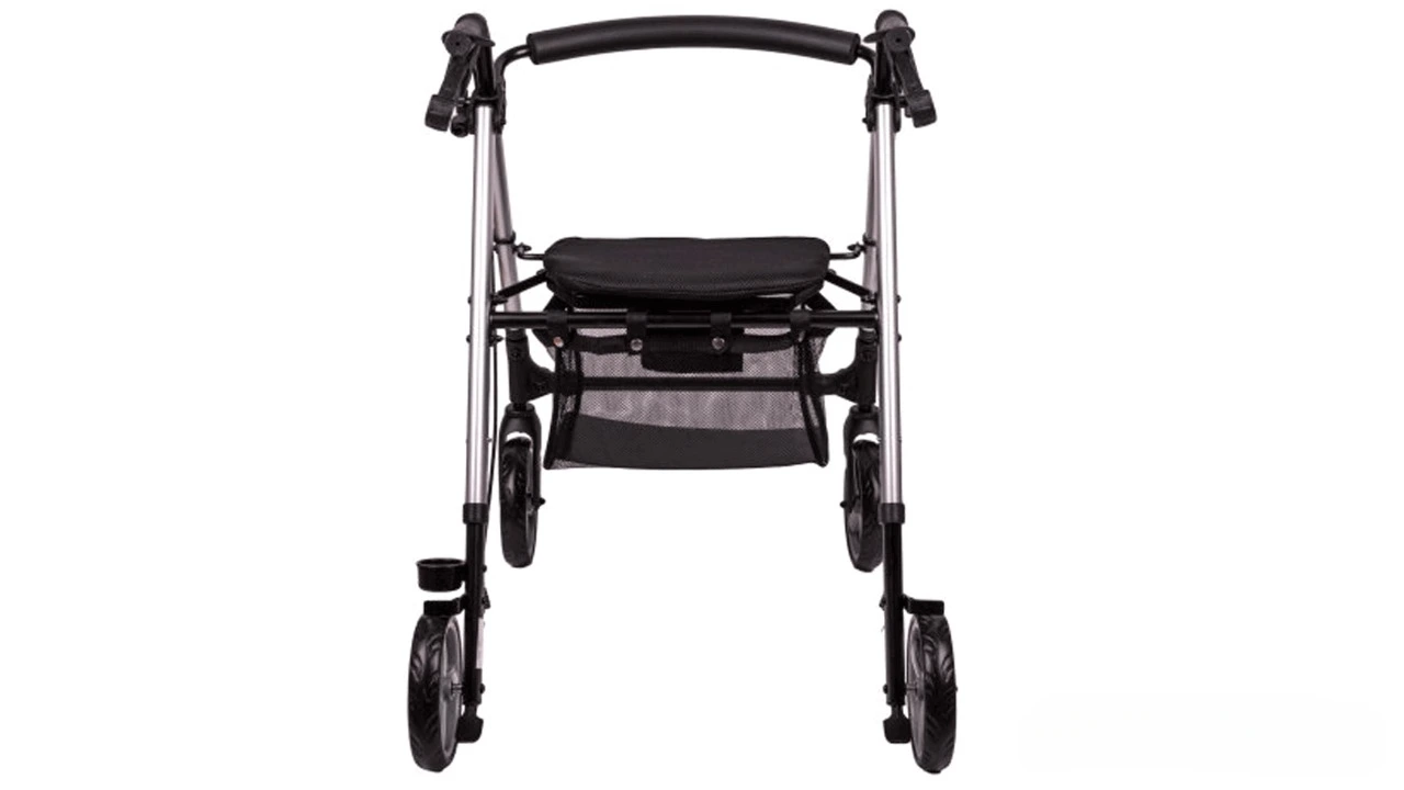 Rolator ortopedic pliabil cu 4 roti si cos de cumparaturi [3]