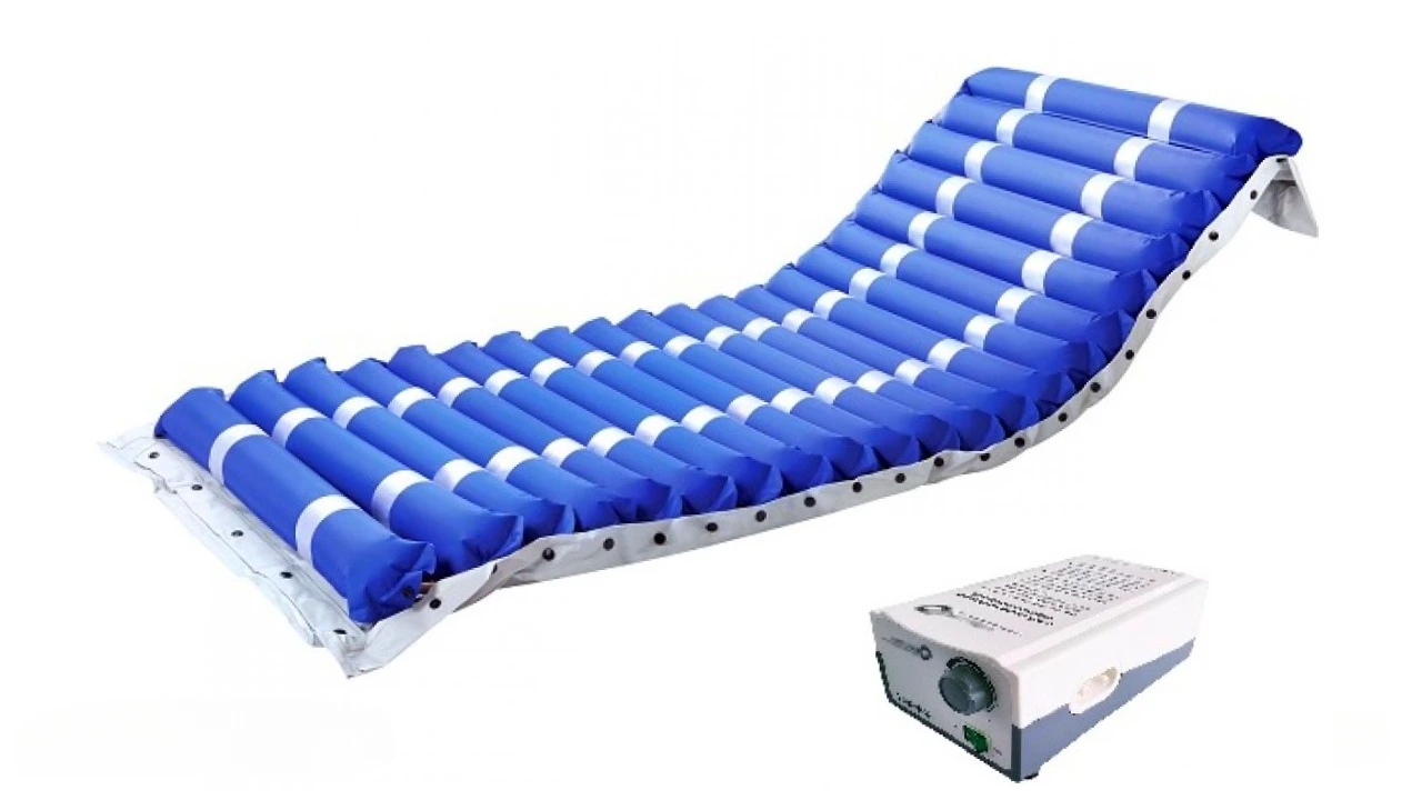 Saltea antiescare tubulara cu compresor