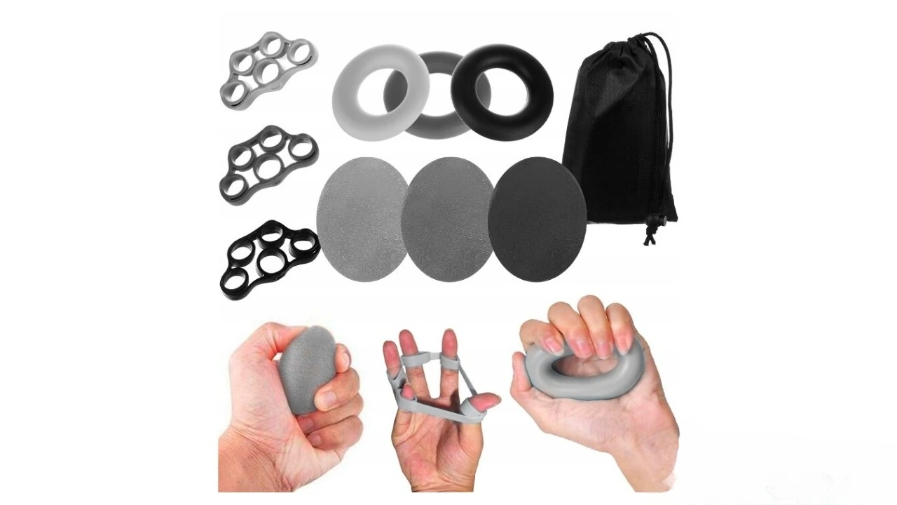 Scaune cu rotile - Set 9 produse pentru exerciții recuperare încheietura mâinii