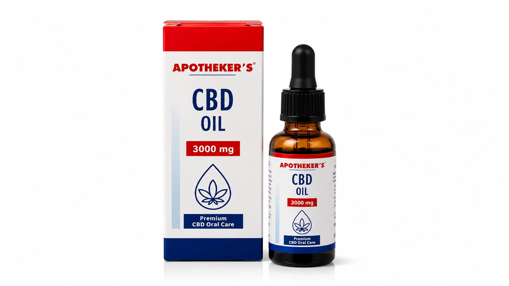 Ulei CBD 3000 mg APOTHEKER'S 30 ml Broad Spectrum fără THC [5]