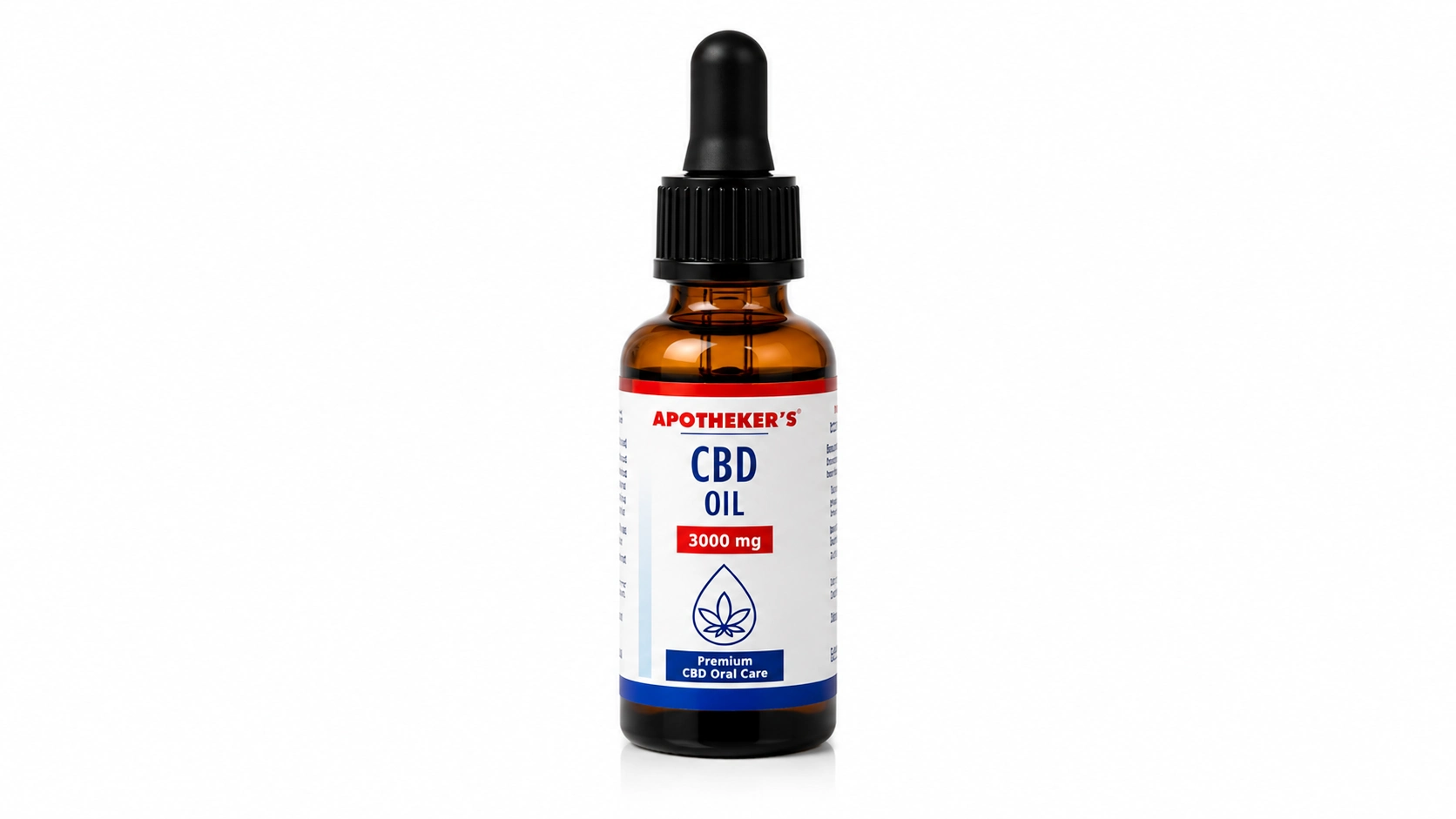 Ulei CBD 3000 mg APOTHEKER'S 30 ml Broad Spectrum fără THC [1]