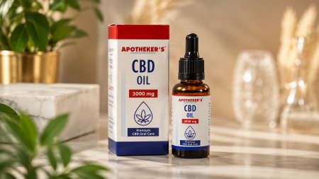 Ulei CBD 3000 mg APOTHEKER'S 30 ml Broad Spectrum fără THC [6]