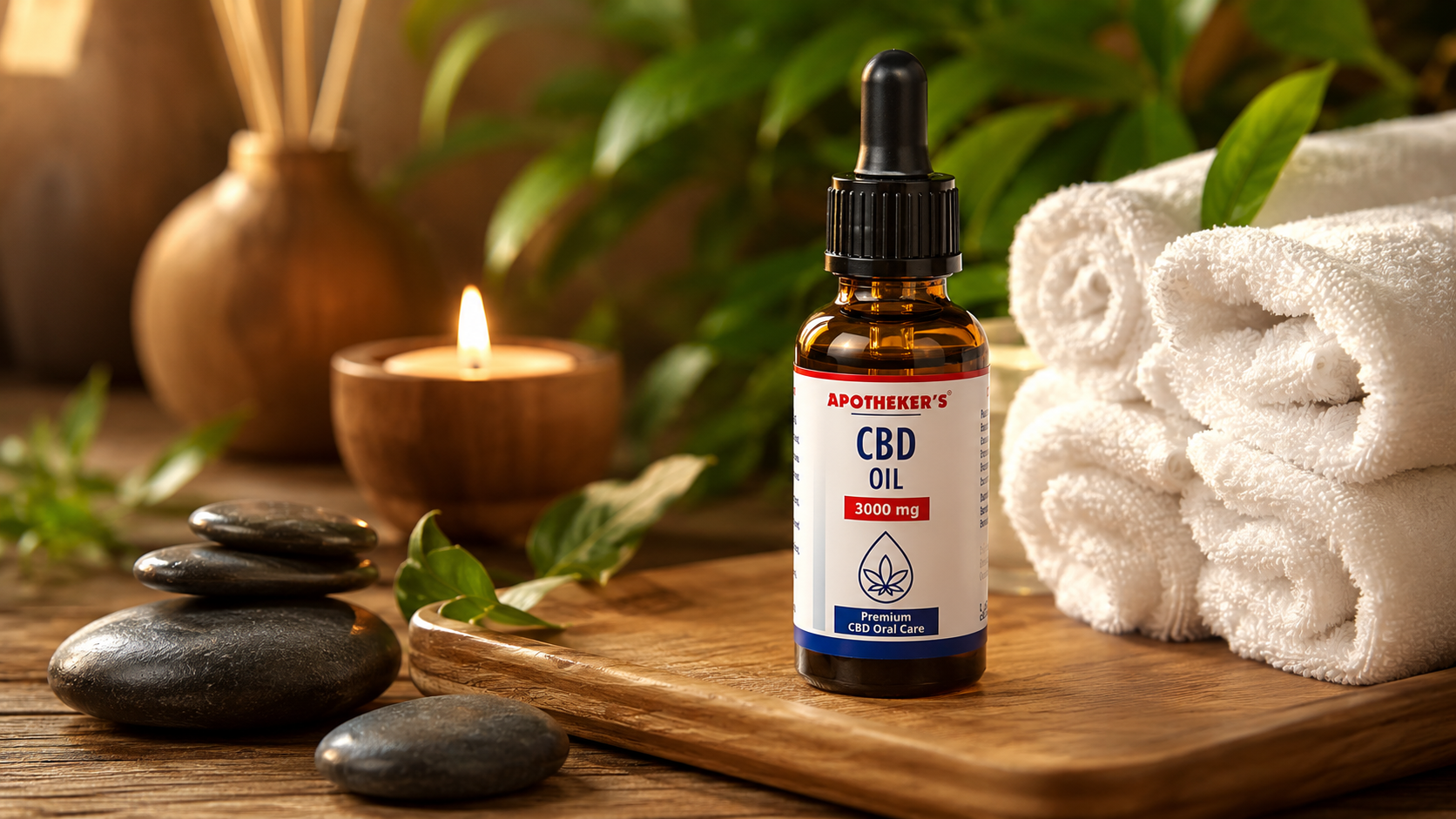 Ulei CBD 3000 mg APOTHEKER'S 30 ml Broad Spectrum fără THC [7]