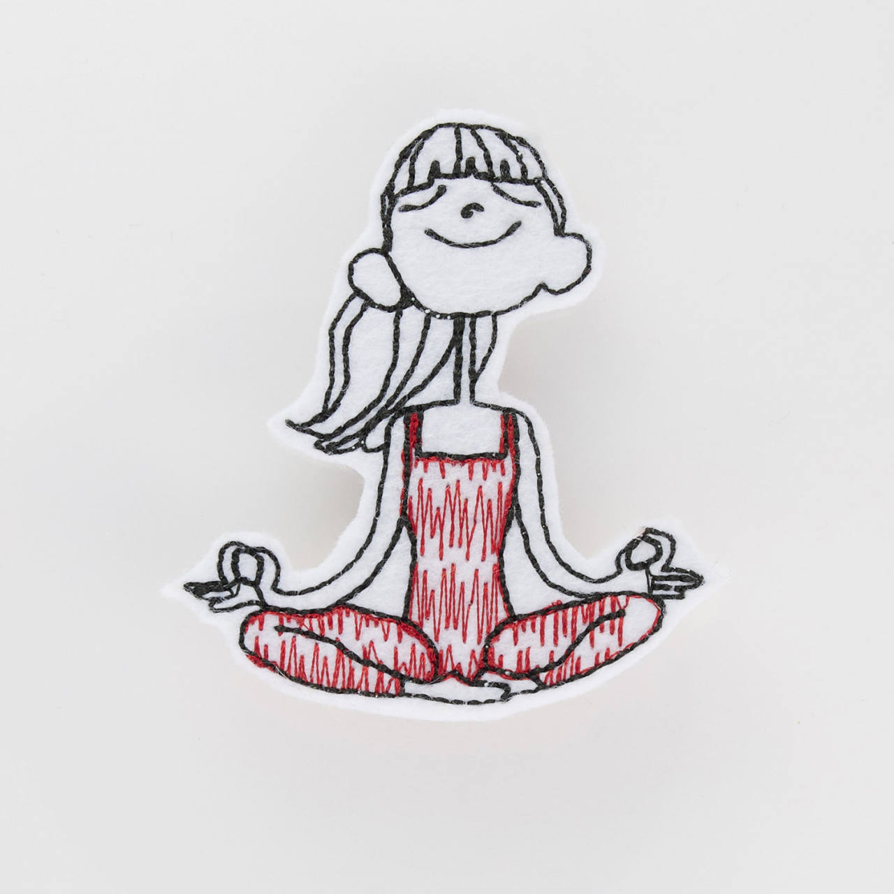 Martisor Handmade, Brosa Yoga Lover | Kitisimo [2]