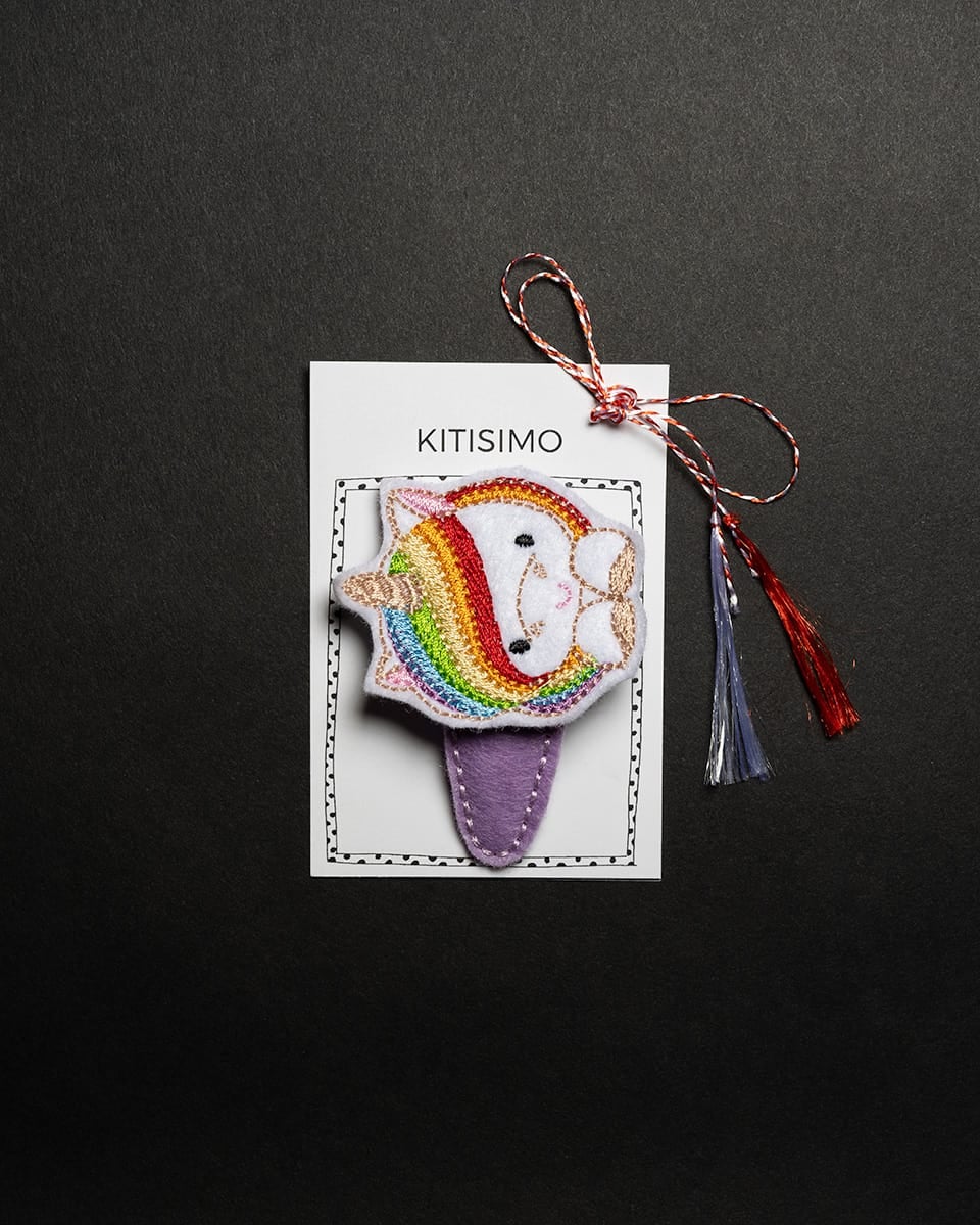 Martisor Handmade, Clama Unicorn Curcubeu| Kitisimo [2]