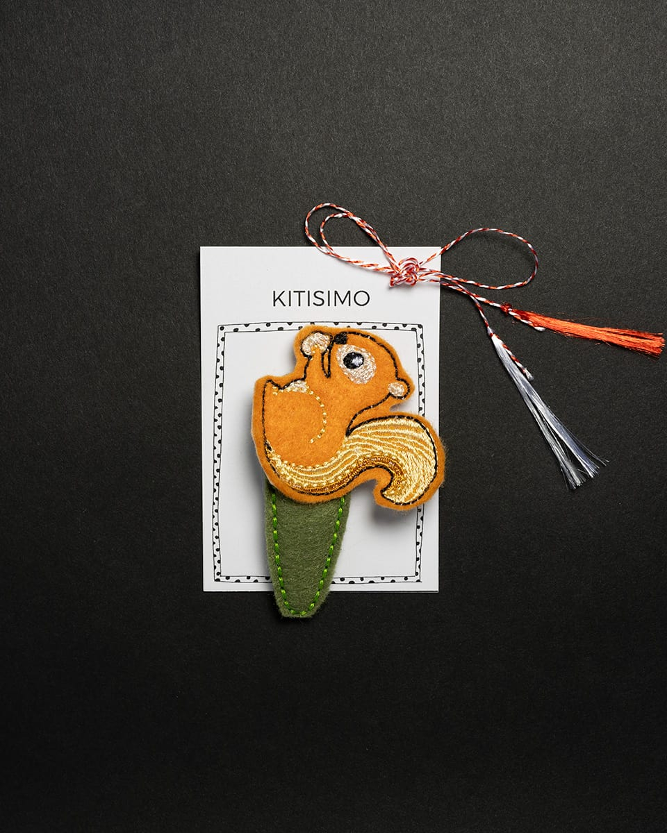 Martisor Handmade, Clama Veverita | Kitisimo [2]
