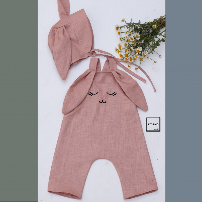 Set dusty pink bunny [1]