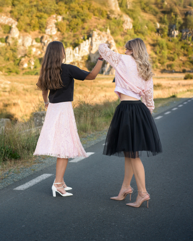 Fusta tulle, culoare neagra [1]