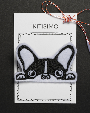 Martisoare - Martisor Handmade, Brosa Buldog | Kitisimo