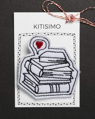Martisoare - Martisor Handmade, Brosa Carte | Kitisimo