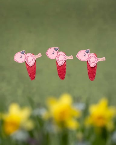 Martisoare - Martisor Handmade, Clama Flamingo | Kitisimo