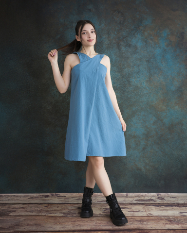 Rochii - Rochie in forma de A, cu bretele
