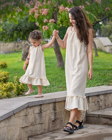 Colectia Matchy Matchy - Rochii mamă fiica, Deko Natura - Kitisimo