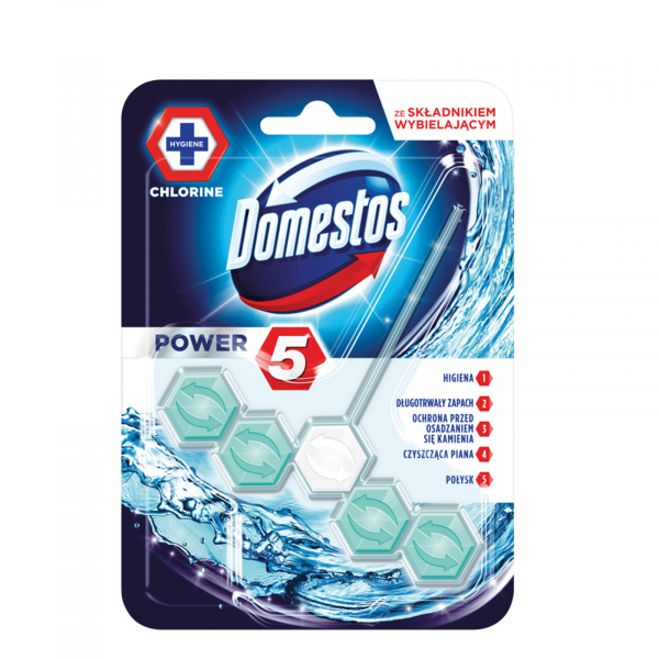 Odorizant toaletă Domestos Power5 Chlorine 55gr [1]