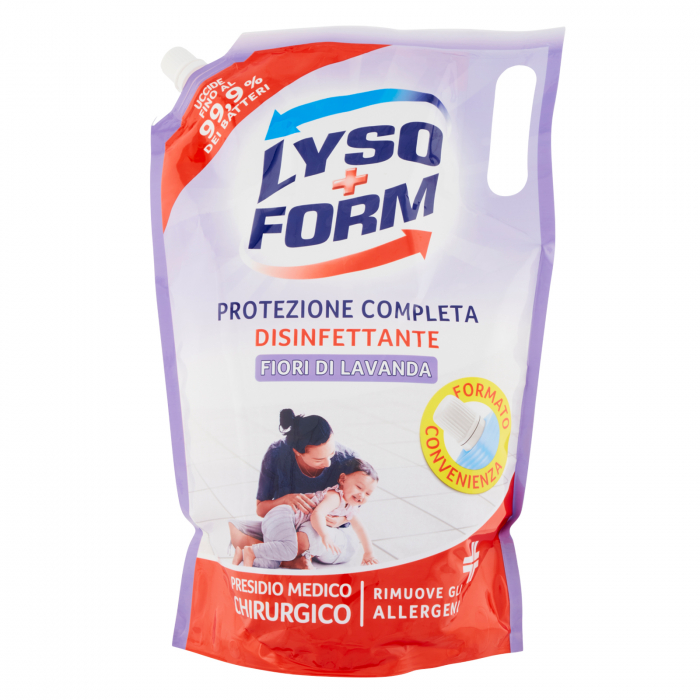 Detergent Dezinfectant Pardoseli, LysoForm Lavanda, 1.9 L [1]