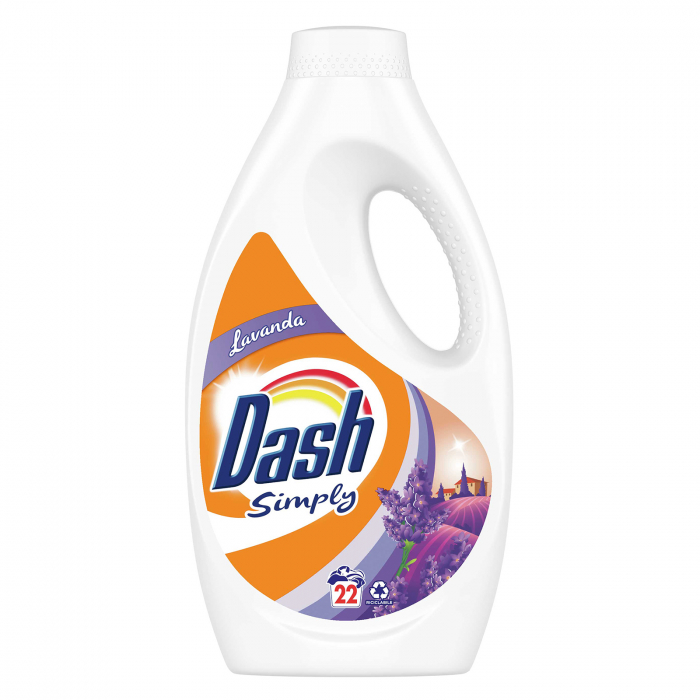 Detergent Lichid Dash Simply Lavanda, 1210ml, 22 Spalari [1]