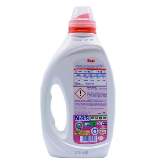 Detergent lichid Dixan MultiColor, 1L, 20 Spalari [2]